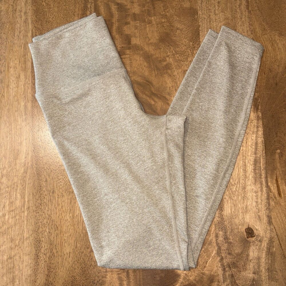 Quince Power-Up High-Rise Training Legging Inseam  Tan Sz Small